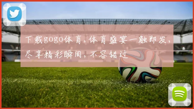 下载gogo体育,体育盛宴一触即发,尽享精彩瞬间,不容错过